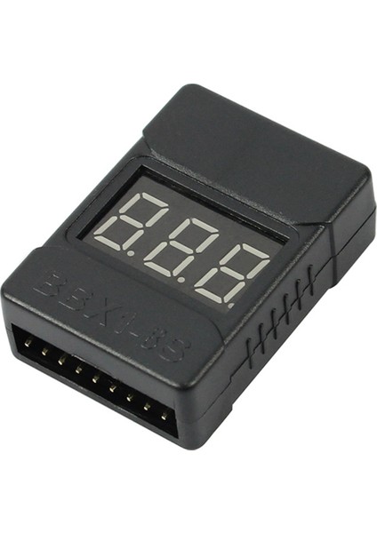 Bbx1-8s 1-8s 2ın1 Lıpo Pil Voltaj Test Cihazı/düşük Voltaj Buzzer Alarmı/pil Voltaj Damalı Çift Hoparlör, (Yurt Dışından) modelleri