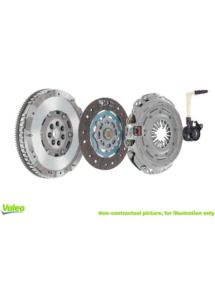 837462 - 4 Lü Debriyaj Seti Volan Baskı Disk Rulman Dacıa Duster 10 1.5dci