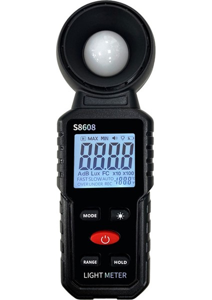 Dijital Aydınlık Işık Metre Test Cihazı 200.000 Lux Metre Luxmeter Aydınlatma Yoğunluğu Parlaklık Ölçüm Aracı (Yurt Dışından)