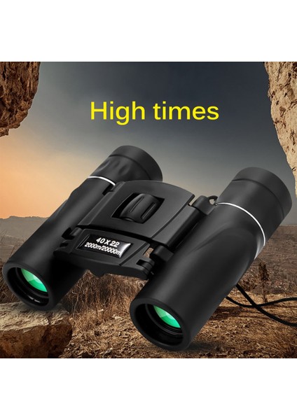 40X22 Dürbünler Yüksek Büyütme 2000M Uzunluğunda Katlanır Bak4 Fmc, Açık Hava Kamp Seyahatleri Avcılığı Için (Yurt Dışından) fiyatları