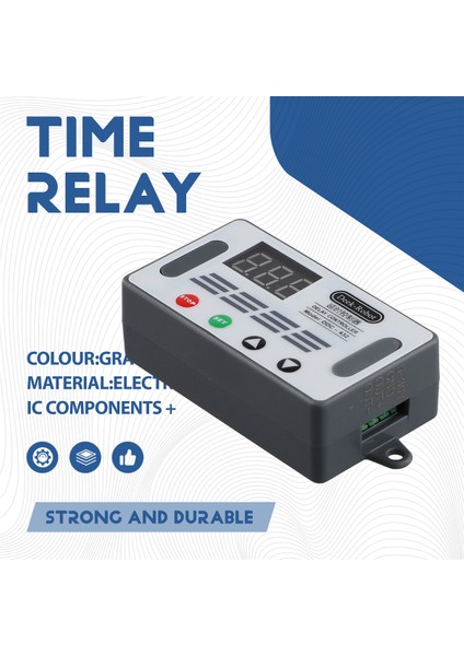Deek-Robot DDC-432 Çift Mos LED Dijital Gecikme Denetleyicisi Zaman Gecikme Rölesi Tetikleme Döngüsü Zamanlayıcı Gecikme Anahtarı Zamanlama Kontrol Modülü (Yurt Dışından) indirimleri
