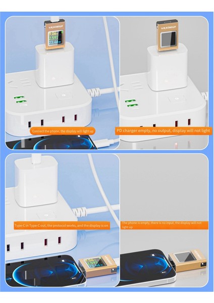 Atorch AT085 Dc 4.5-50V Pd3.1 Dijital Ekran Voltajı Ampermetre Bankası Ölçer C Cep Telefonu Şarj Cihazı Tft G-Sensör Test Cihazı (Yurt Dışından) fiyatları