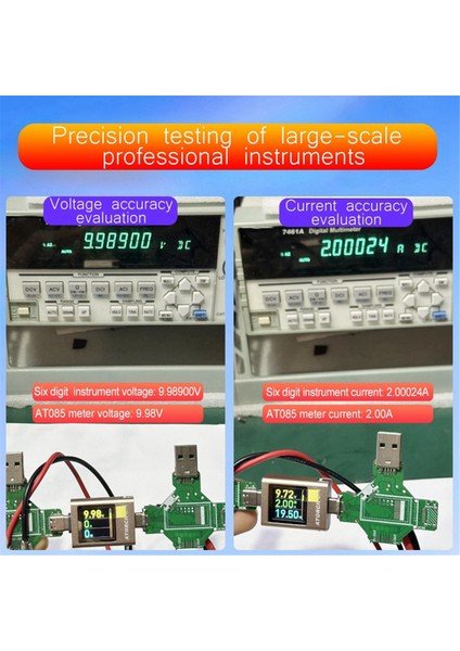Atorch AT085 Dc 4.5-50V Pd3.1 Dijital Ekran Voltajı Ampermetre Bankası Ölçer C Cep Telefonu Şarj Cihazı Tft G-Sensör Test Cihazı (Yurt Dışından) indirimleri