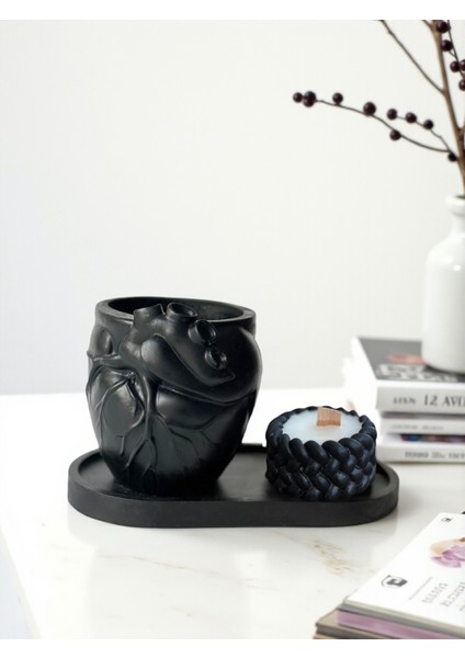 Dekoratif 3’lü Set, Modern Ev & Ofis Aksesuarı, Çok Amaçlı Kullanıma Uygun Şık ve Estetik Obje