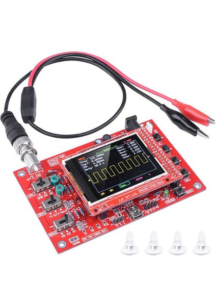 Arduino Arm Tespit Geliştirme Kurulu Birleştirilmiş Prob Timsah Test Klipsi ile DSO138 Osiloskop Dijital Tft (Yurt Dışından)