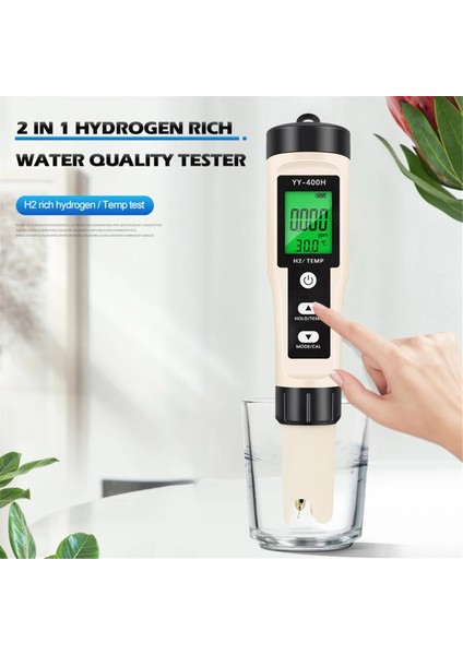2&#39;de 1 Orp H2 Sıcaklık Ph Metre Hidrojen Zengin Test Kalemi Su Kalitesi Saflık Dedektörü Akvaryum Havuzu Için Analizör (Yurt Dışından) fiyatları