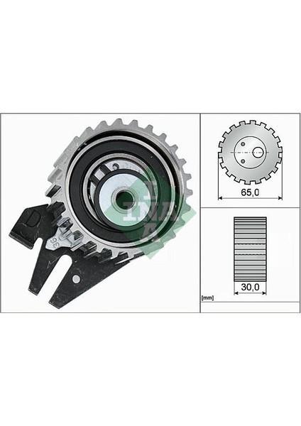 531084410 - Eksantrik Gergi Rulmanı Bravo Iı-Doblo-Lınea-Punto-Delta Iıı1.6d-1.9d-2.0d Mtj-Astra J-Insıgnıa 2.0d