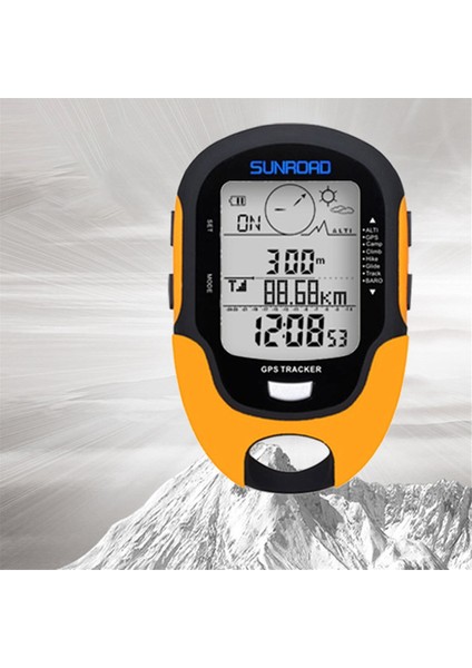Sunroad Çok Fonksiyonlu LCD Dijital Gps Altimetre Barometre Pusula Taşınabilir Açık Kamp Yürüyüş Tırmanma Altimetre (Yurt Dışından) fiyatları