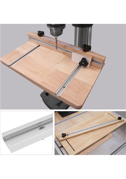 Alüminyum Çubuk Kaydırıcı T-Tracks T-Yuva Jig Armatürü Masa Testeresi Gösterge Çubuğu (500MM) (Yurt Dışından) fiyatları