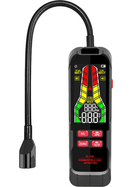 Elde Taşınabilir Gazlar Sızıntı Dedektörü Doğal Gazlar Sızıntı Konsantrasyon Analizör Ölçer Ses Işığı ZL73A Pil (Yurt Dışından) fırsatları