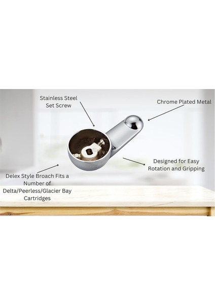 1300/1400 Serisi Monitör Kartuşları Kol Stili Için Delta H79 Tutamak Için Yedek Tutamak (Yurt Dışından) fırsatları