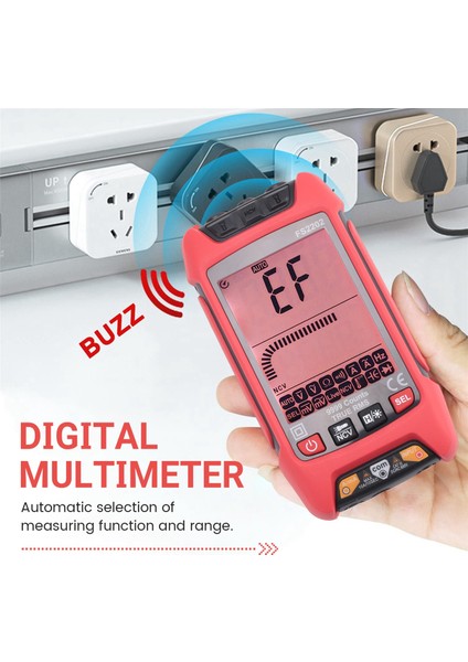 Dijital Multimetre, 9999 Trms Auto-Rangıng Voltmete&#39;ni Sadece, Ac/dc Amp Ohm Voltaj Ölçerini Doğru Bir Şekilde Ölçer (Yurt Dışından) fırsatları