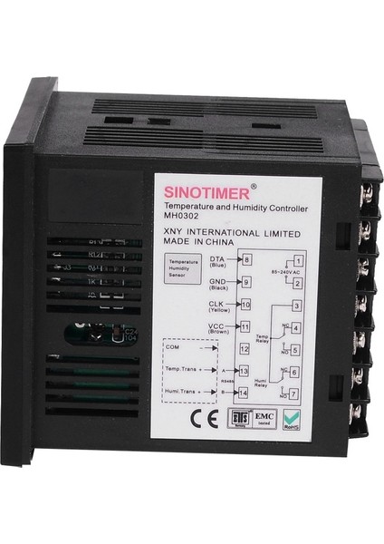 Sinotimer Sıcaklık Nem Kontrolörü, MH0302 Panel Monte Dijital Sıcaklık ve Nem Kontrolör Sensörü (Yurt Dışından) fırsatları