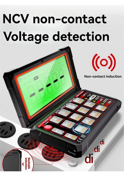 Aneng 623 Akıllı Yerleşik Lityum Pil Araç Multimetre Onarım Test Cihazı 20000 Sayı Voltmetre Çoklu Teslim Metre Araçları (Yurt Dışından) fiyatları