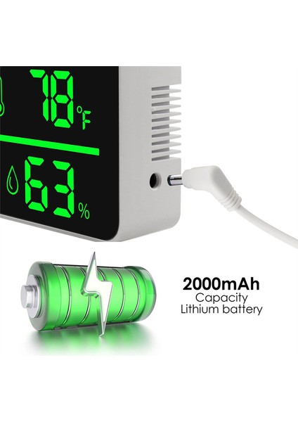 3&#39;ü Desibel Metre Ses Seviyesi Okuyucu + Nem ve Sıcaklık. Duvara Monte Edilmiş Sınıf Gürültü Ölçer, Spl &amp; Db Metre (Yurt Dışından) modelleri