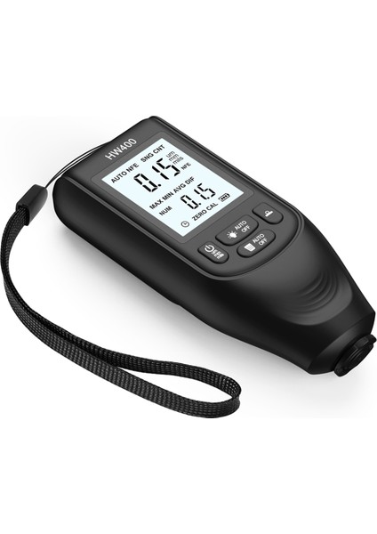 Otomatik HW400 Araç Boya Kalınlık Göstergesi 0-2000UM Muayene Araçları Test Cihazı Dijital Araba Boya Ölçüm Cihazı Siyah (Yurt Dışından) fiyatları