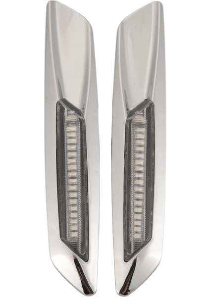 Bmw 3 Serisi E46/E90/E91/E92 E93 Için Krom LED Yan Işaretleme Sinyal Göstergesi Işık (Yurt Dışından)