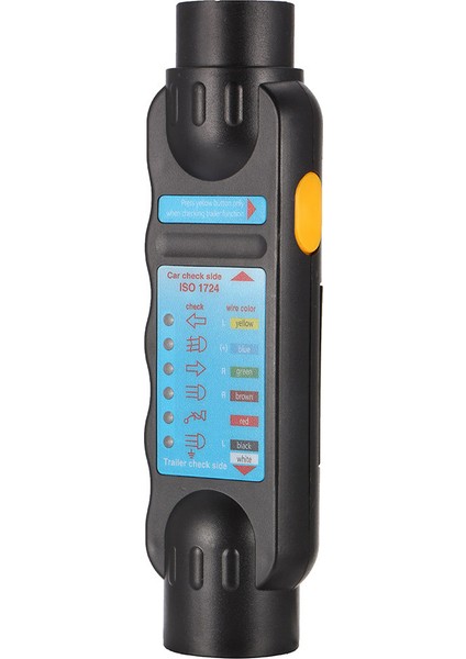 12V Araç Araba Römork Test Cihazı 7/13 Pim Çekme Işık Kablosu Devre Fiş 2 Adaptörlü Elektrik Teşhis Aletleri (Yurt Dışından) fırsatları