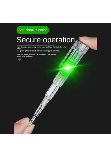 Çok Fonksiyonlu Elektrikli Kalem Yüksek Parlaklık Çift Lamba Elektrikli Kalem Ölçüsü Elektrikçi Indüksiyon Stylus (Yurt Dışından) indirimleri
