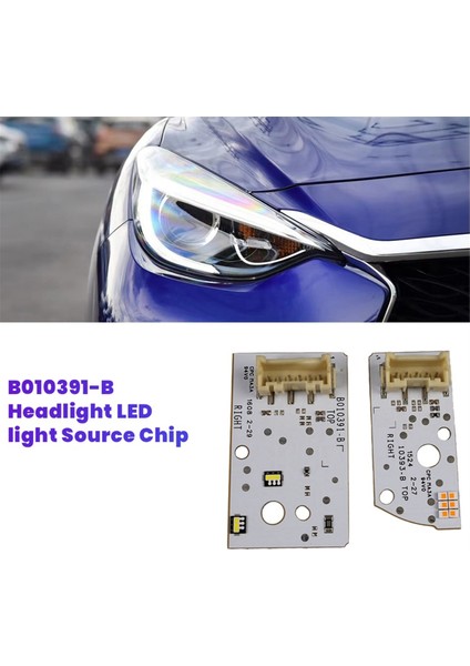 2pcs/ınfiniti Için Far LED Kartını Ayarlayın QX30 Q30 2017-2019 Yüksek Sürüm Işık Drl Turn Sinyal Kaynak Çip B010391-B-B R (Yurt Dışından) indirimleri