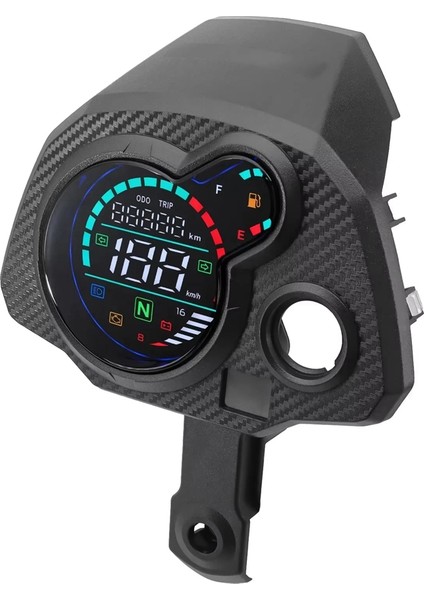 Evrensel Motosiklet Dijital Speedometre LCD Yolcaza Hız Ölçer Honda Navi 110 NAVI110 Dijital Motor Gösterge Tablosu (Yurt Dışından)
