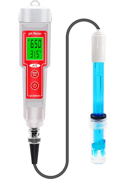Dijital 2 In1 Ph Sıcaklık Su Kalitesi Test Cihazı Arka Işığı Hidroponik Yüzme Havuzu Akvaryumu Ölçüm (Yurt Dışından)