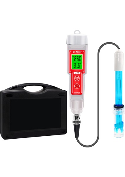 Dijital 2 In1 Ph Sıcaklık Su Kalitesi Test Cihazı Arka Işığı Hidroponik Yüzme Havuzu Akvaryumu Ölçüm (Yurt Dışından) modelleri