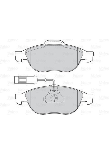 670880 - Ön Fren Balatası Alfa Romeo 156 97 05 147 01 10 Fişli