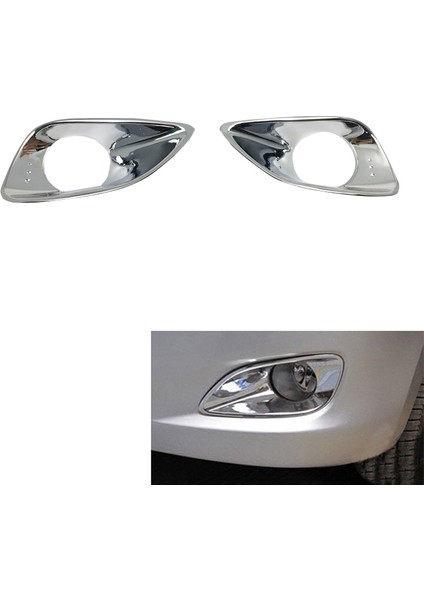 2pcs/set Araba Ön Sis Lambası Kapağı Sopa Toyota Vios Için Abs Krom Çerçeve Trim Kiti 2008- 2011 Araba Süslemeleri (Yurt Dışından) fiyatları