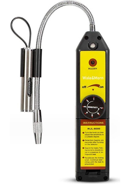 WJL-6000-L Freon Sızıntı Dedektörü Halojen Sızıntı Dedektörü Soğutucu Gazı Hvac R22 R410A R1234YF Dedektör Uv Işığı (Yurt Dışından)