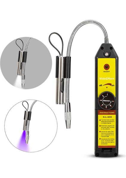 WJL-6000-L Freon Sızıntı Dedektörü Halojen Sızıntı Dedektörü Soğutucu Gazı Hvac R22 R410A R1234YF Dedektör Uv Işığı (Yurt Dışından) indirimleri