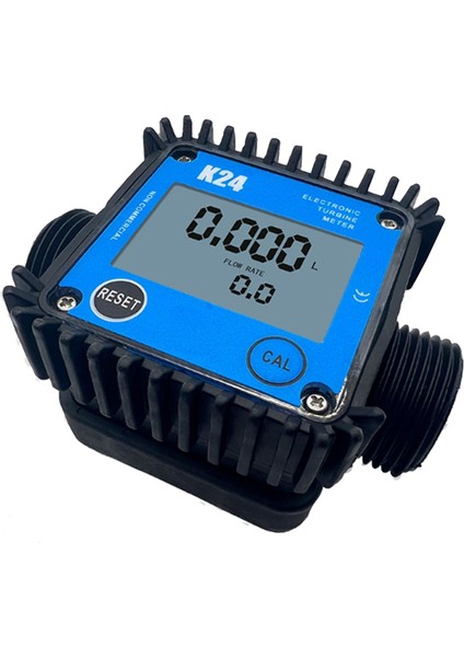 LCD Yakıt Akışı Ölçer K24 Türbin Için Dijital Die-Sel Yakıt Akışı Flowmeter Uygun Sıvı Su Akışı Ölçüm Aletleri (Yurt Dışından)