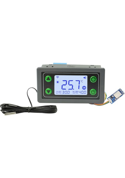 SA30W 30A Wifi Termostat Sıcaklık Denetleyicisi Dijital Ekran Termostat Yüksek Düşük Sıcaklık Alarm (Yurt Dışından)