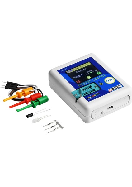 Lcr-Tc2 Yükseltilmiş Yüksek Hassas Çok Fonksiyonlu Diyot Triot Kapasitans Ölçer Esr Arka Işığı Transistör Test Merkezi Lcr Ölçer (Yurt Dışından) modelleri