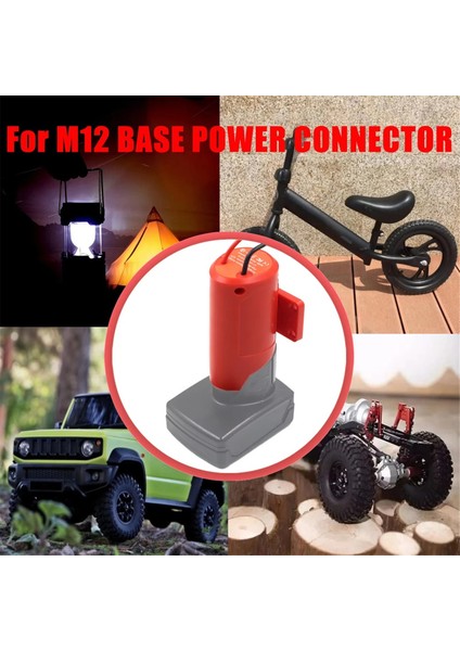 M12 Dönüştürücü Adaptörü Için 30A Sigorta Milwaukee 12V Lityum Pil Harici Güç Kaynağı Dıy Konnektör Braket Tutucu (Yurt Dışından) indirimleri