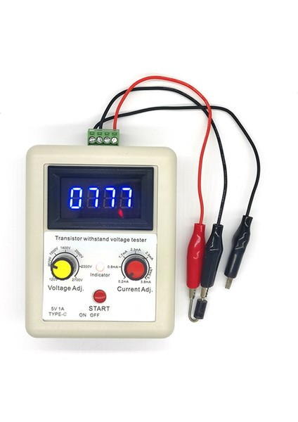 Voltaj Kapasitesi Igbt Transistör Test Cihazı Diyot Mos Trıode LED Voltaj Test Aracı Voltaj Test Merkezi Beyaz+Mavi (Yurt Dışından) indirimleri