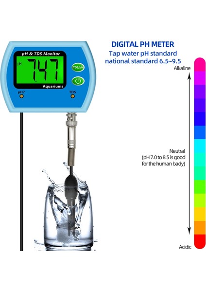 2 Arada 1 Ph Tds Metre Test Cihazı Su Kalitesi Monitör Çevrimiçi Asitlik Monitör Analizörleri Akvaryum Ab Fişi Için Test Cihazı (Yurt Dışından) fırsatları