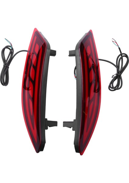LED Arka Tampon Lambası Sis Lambası Fren Fren Lambası Honda Hrv Hr-V 2015-2018 (Iki Fonksiyon) Için (Yurt Dışından)