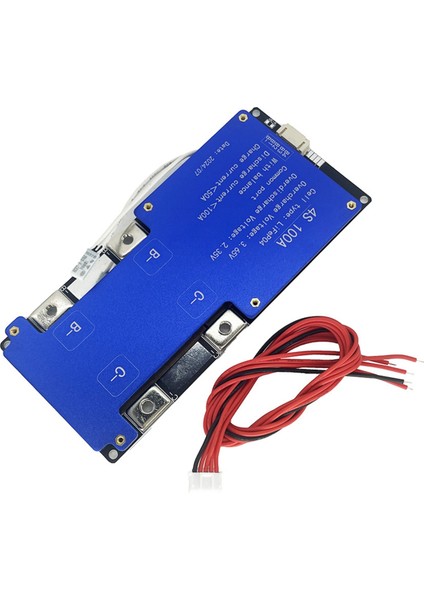 4s 12V 100A Bms Lifepo4 Lityum Demir Fosfat Pil Koruma Devre Kartını Dengeli Şarj ile Yükseltme (Yurt Dışından)