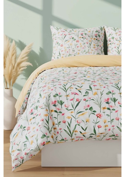 Botanical Çift Kişilik Nevresim Takımı Pamuklu