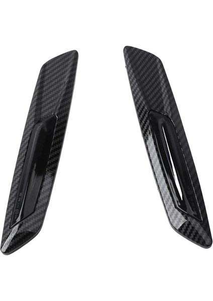 Karbon Fiber Desen Arabası Dinamik LED Yan Işaretçi Işık Dönüş Sinyali Bmw 5 Serisi F10 Sedan Pre-Lcı 2011-2013 (Yurt Dışından)