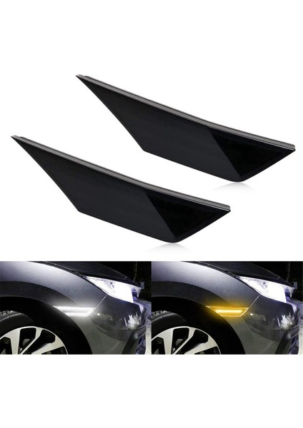 Yan Işaretli Işıklar Dinamik Akış Sıralı Dönüş Sinyal Lambaları Honda Civic 10TH 16-2021 34350-TET-H01, 34300-TET-H01 (Yurt Dışından) fiyatları