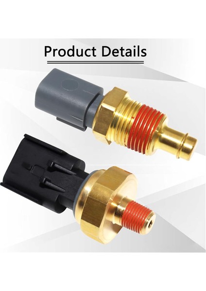 2 Paket Motor Yağı Basınç Sensörü Gönderen Anahtarı ve Soğutucu Sıcaklık Sensörü 5149062AA 5149077AB Chrysler Aspen Için (Yurt Dışından) indirimleri