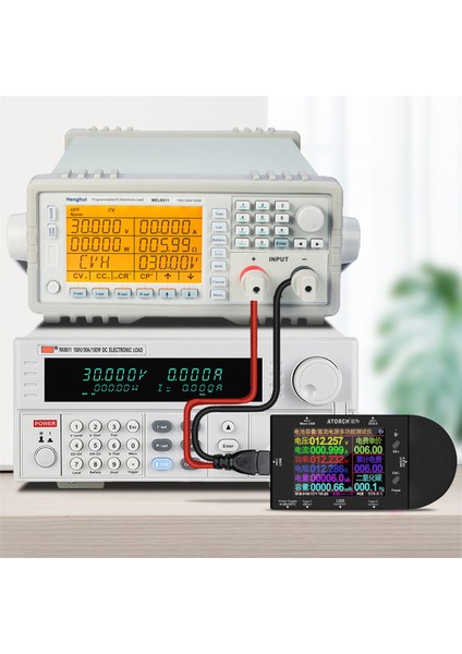 Atorch UD24 USB Test Cihazı Type-C 2.4 Inç Dijital Voltmetre Ammetre Güç Bankası Dedektörü Volt Pd Tetikleyici Elektrik Ölçer (Yurt Dışından)