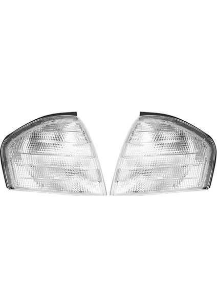 Mercedes Benz C Sınıfı W202 1994-2000 Çift Köşe Işıkları Sinyal Lambaları Dönüşü 2028261143 2028261243 (Yurt Dışından)