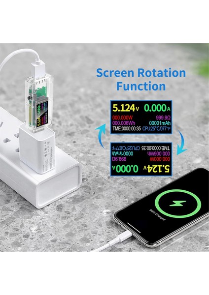 USB Test Cihazı USB Güç Ölçer, USB Multimetre 3.3-30V 0-5A Voltaj Akım Kapasitesi Amp Volt Voltmetre Ammetre Dedektörü (Yurt Dışından) fırsatları