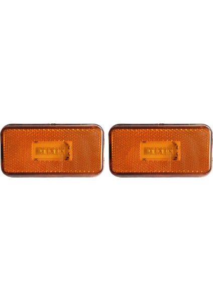 2pcs 24V Yan Işaretçi LED Işık Scania G P R S Serisi Kamyon Aksesuarları Parçaları 1737413 Yüksek Kaliteli Kamyon Sinyal Lambası (Yurt Dışından)