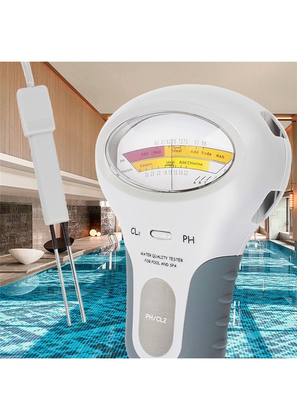2 Arada 1 Su Kalitesi Test Cihazı PC-102 Yüzme Havuzu Spa Su Klor Test Cihazı Cl2 Ölçüm (Yurt Dışından) modelleri