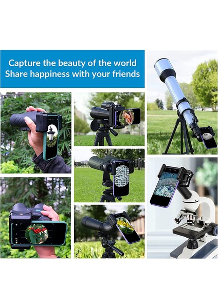 Apexel Teleskop Telefon Adaptörü, Teleskop, Monoküler, Binoküler, Mikroskop Için Evrensel Akıllı Telefon Teleskop Adaptörü (Yurt Dışından) fırsatları