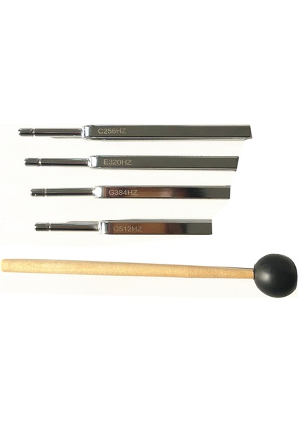 4pcs Doğru Frekans 256Hz 320Hz 384Hz 512Hz Müzik Ayarlama Çatal Set Müzik Düz Çatal Ölçüm Göstergesi Çekiçle (Yurt Dışından) fırsatları